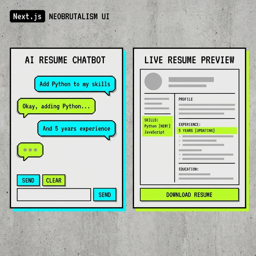 AI-Powered Resume Builder with Real-Time Streaming
