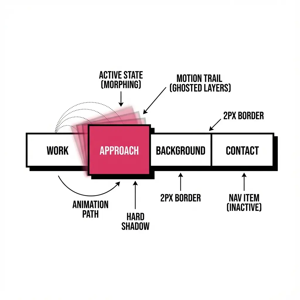 Navbar Active State Morphing with View Transitions
